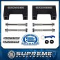 1991-05 Ford Explorer Sport Trac Excursion Blk 2" Rear Lift Bow Tie + Shock Ext