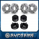 2012-2018 Dodge Ram 1500 Wheel Spacer Kit 4x 1.5" + Lift Kit 3" Front + 2" Rear