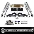 99-07 Chevy Silverado 1500 Adj. 2-3" F 1" Rear Lift Kit 6-lug w/Shocks Pro 4wd