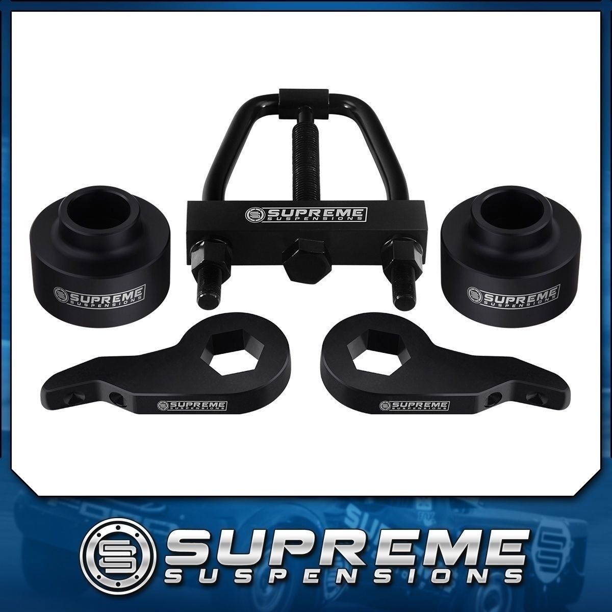 2000-2006 Chevy Avalanche Suburban GMC Yukon 1500 Lift Kit 3" F + 1.5" R w/ Tool