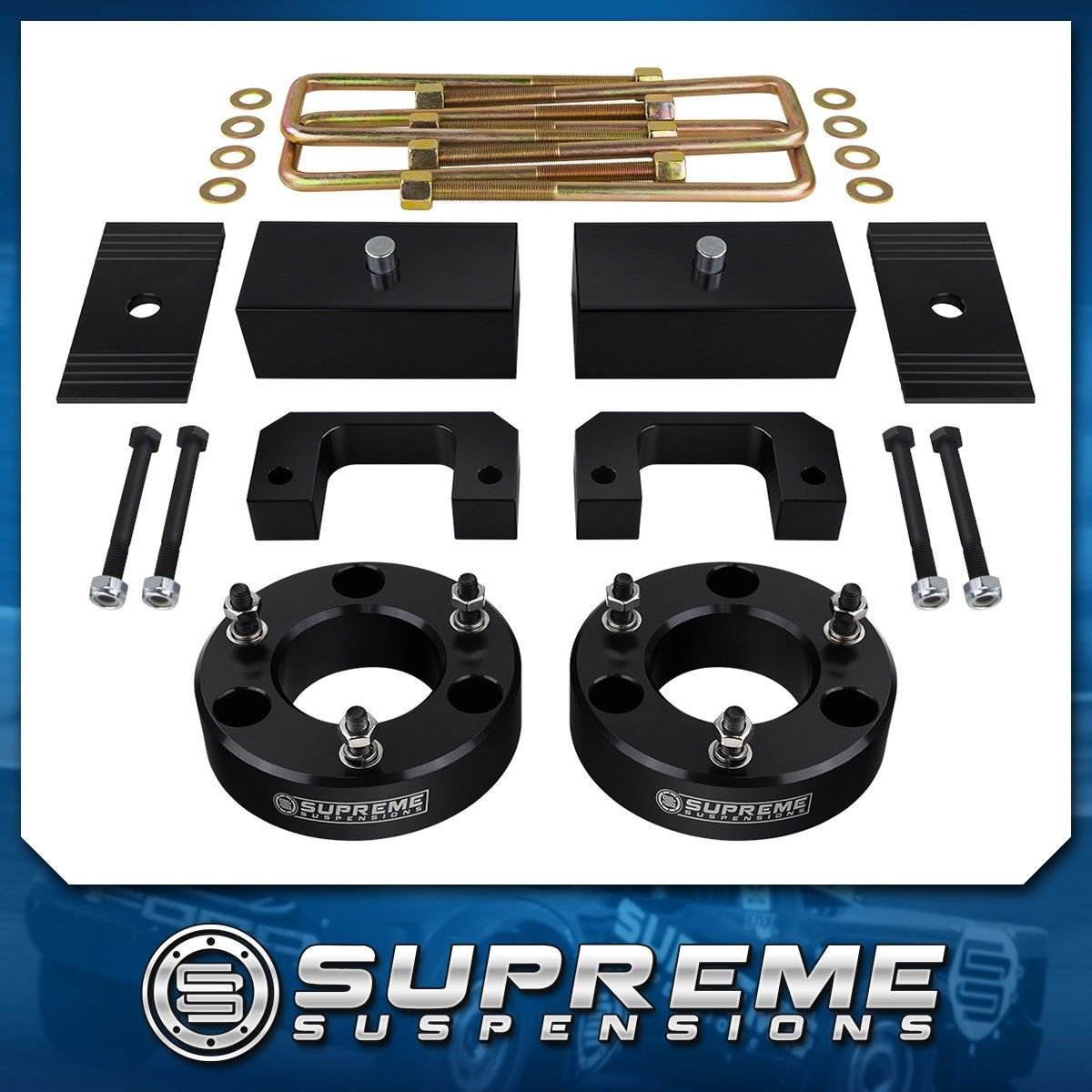 2007 2020 Gmc Sierra 1500 3 5 Front 2 Rear Full Lift Kit Block