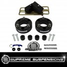 07-18 GMC Sierra Aluminum 2.5" + 1.5" Lift Kit BLACK + Differential Drop PRO 4X4