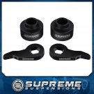 02-06 Chevrolet Avalanche 3" Ft + 1.5" Rear Level Suspension Lift Kit 4X2 4X4