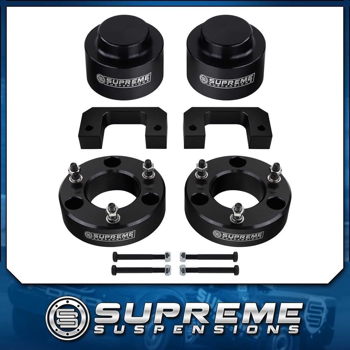 2007-2014 Cadillac Escalade Billet 3.5" Front 2" Rear Full Leveling Lift Kit PRO