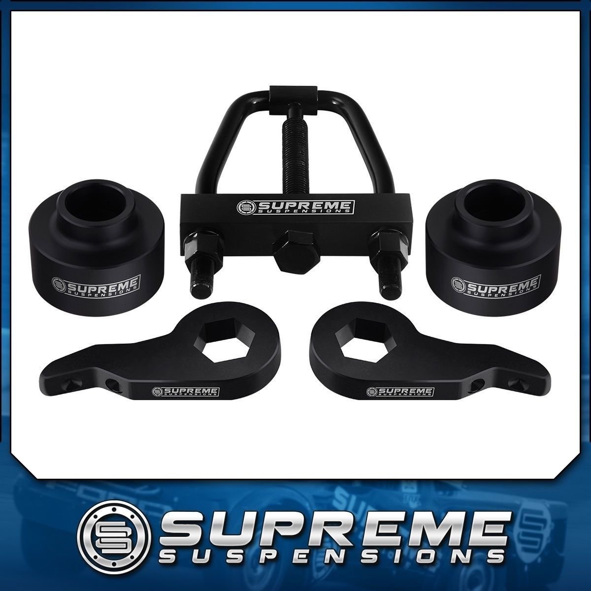 00-06 GMC Yukon Complete Black 3&acirc;�� Front + 2&acirc;�� Rear Lift Kit + T Tool PRO 4X2 4X4