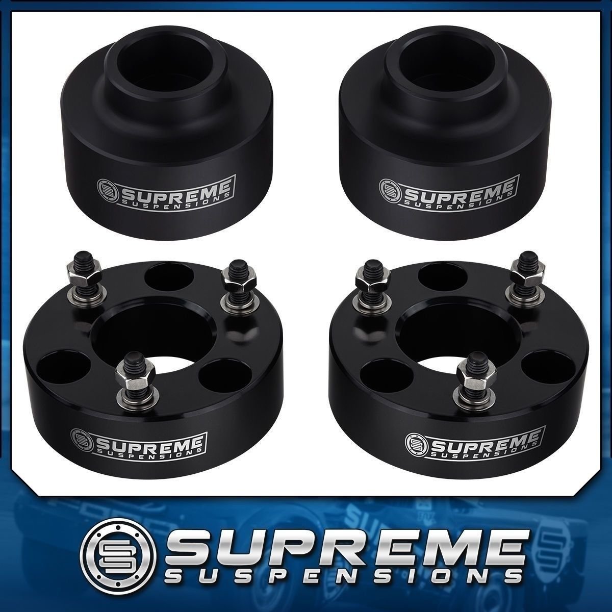 3.5" Front 1.5" Rear Leveling Kit 09-18 Dodge Ram Lifts 4WD 4x4 PRO