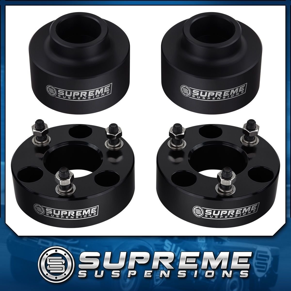 MAX 3.5" Front Billet + 3" Rear Delrin Full Lift Kit 09-18 Dodge Ram 1500 4X4