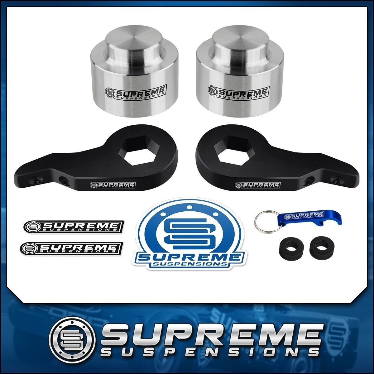 00-06 Avalanche Suburban Tahoe 3" + 2" Full Chevy Lift Leveling Kit 4X2 4X4