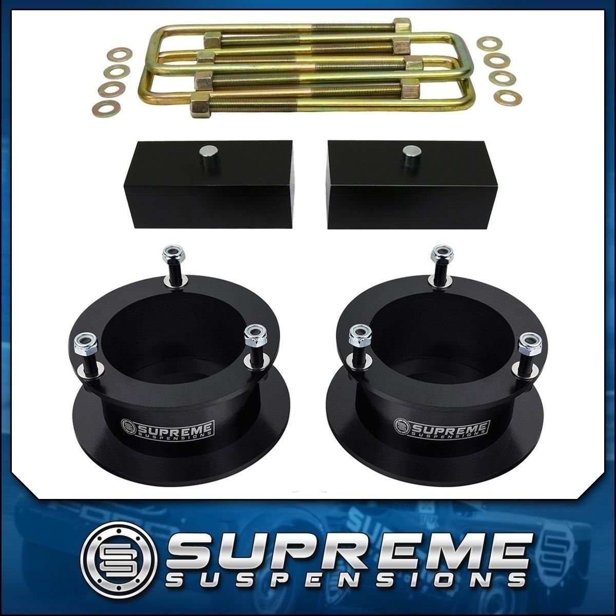 3" Front + 1" Inch Rear Full Lift Leveling Kit 2003-2012 Dodge Ram 3500 4wd 4x4