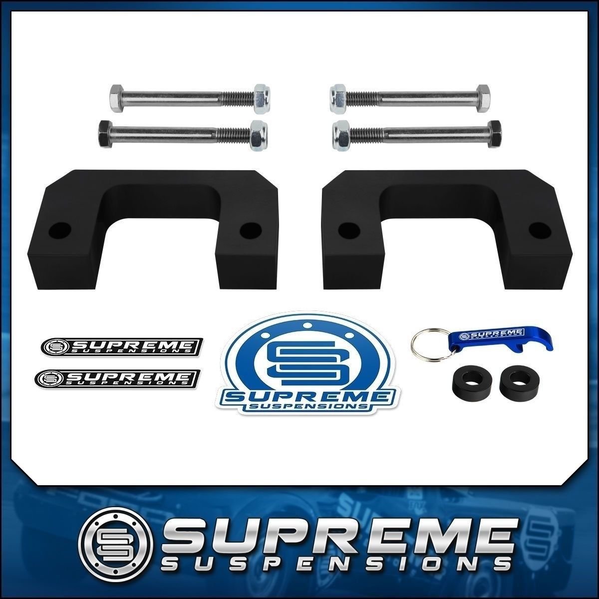07-19 Chevy GMC Silverado Sierra 1500 1" Front Bottom Struts Lift Leveling Kit