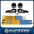 00-06 Chevy Suburban 1500 Steel 1-3" Adj Front + 3" Rear Level Lift Kit + Shocks