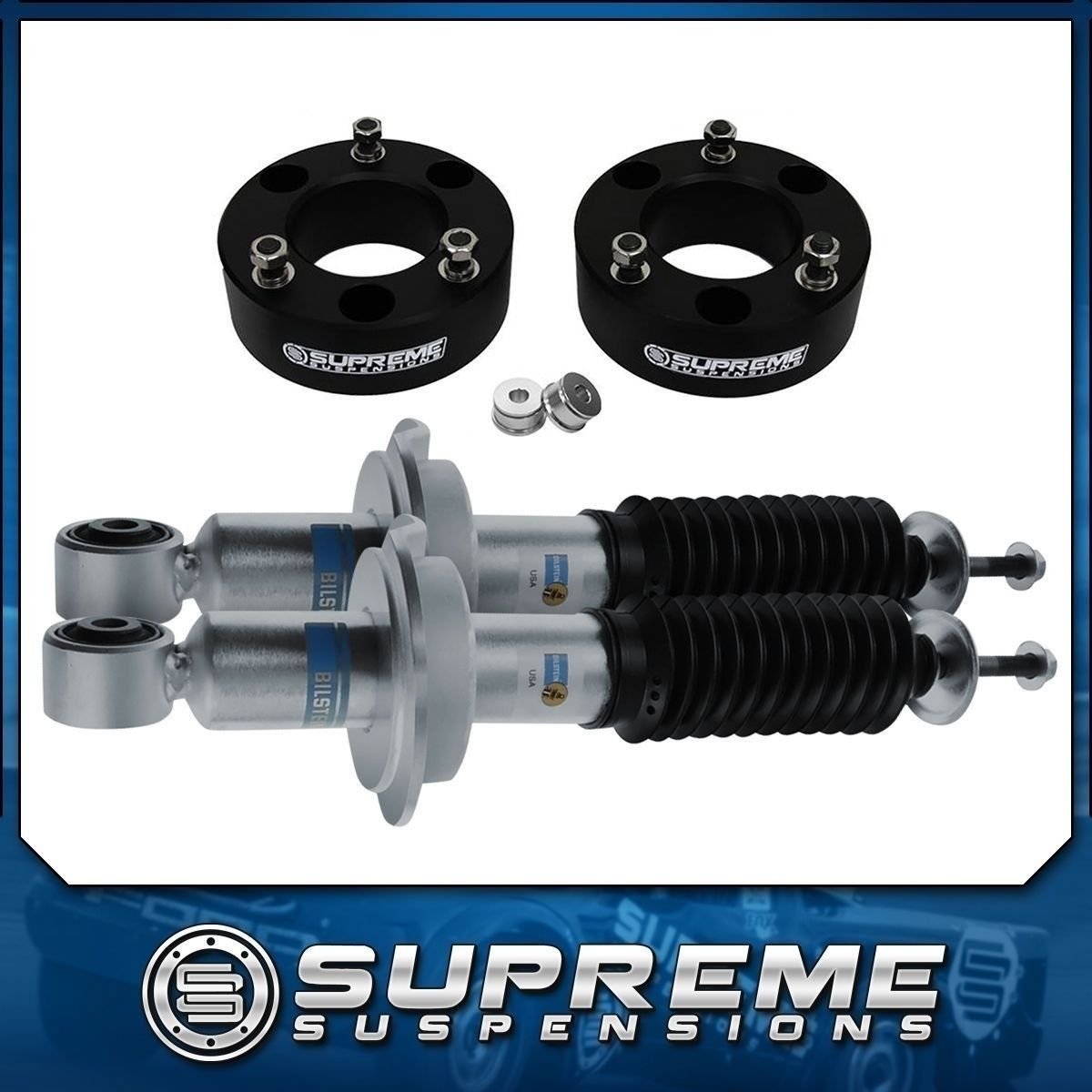 3&acirc;�� Front Lift Leveling Kit + Bilstein 5100 Shocks For 2004-2019 Nissan Titan 2WD