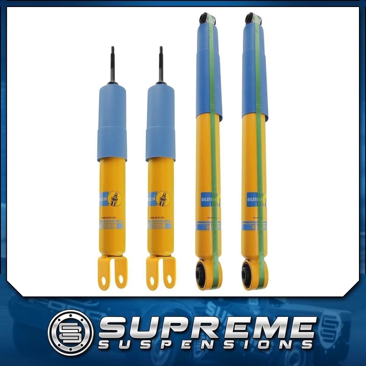 99-07 Chevy GMC Silverado Sierra 1500 4WD Bilstein Extended Shocks 4600 Series