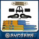 01-10 GMC Sierra 1500 2500 3500 HD 3" Front + 3" Rear Lift Kit + Bilstein + Tool