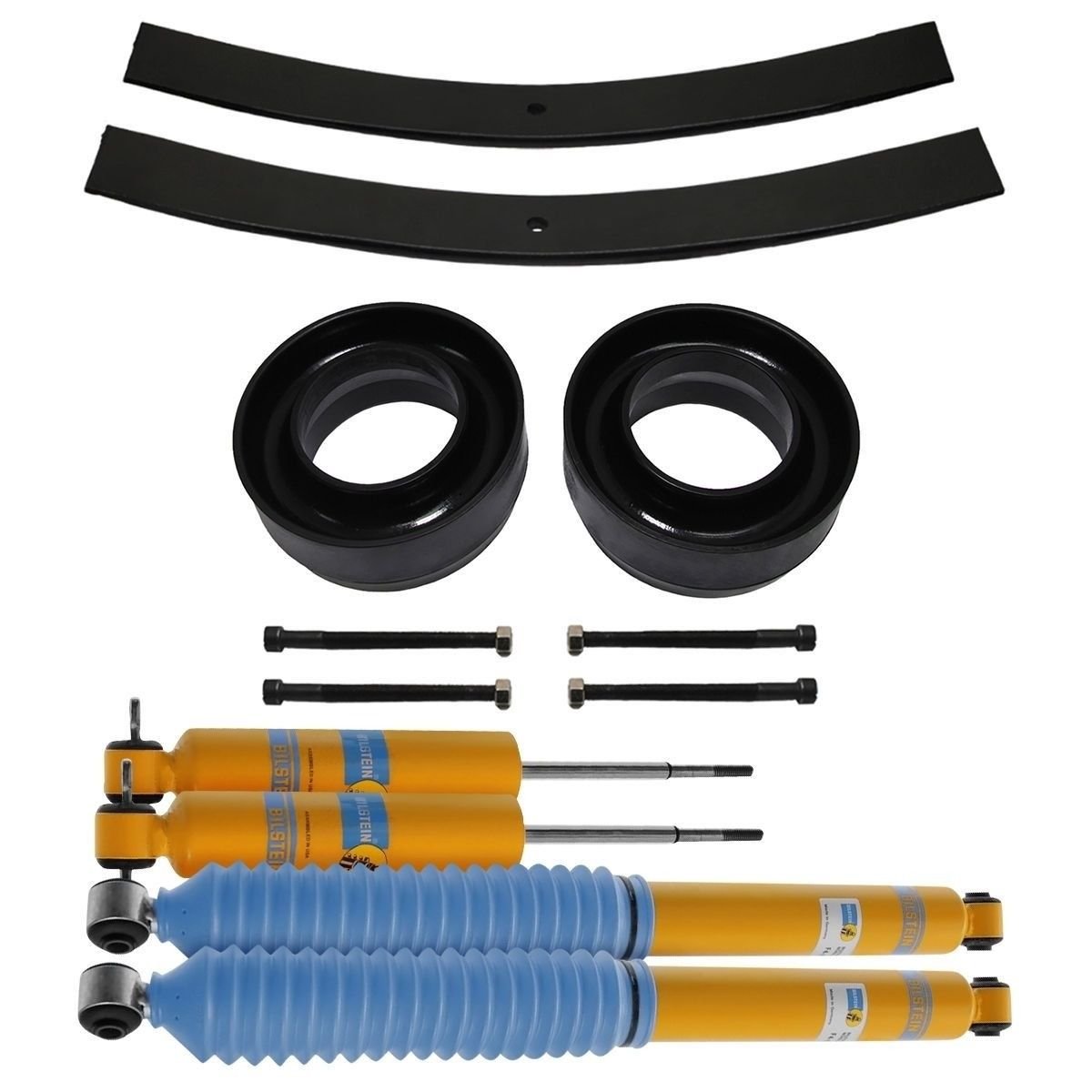 9803 Dodge Durango 3" Front + 2" Rear Level Lift Kit + Bilstein Shocks