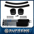 1993-2001 Jeep Cherokee XJ 3" Front + 2" Rear Lift Leveling Kit +Bilstein Shocks