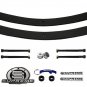 1993-2001 Jeep Cherokee XJ 3" Front + 2" Rear Lift Leveling Kit +Bilstein Shocks