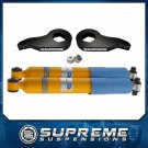 88-98 Chevy GMC K2500 K3500 Front 1-3" Adj Level Lift Kit Bilstein Shocks