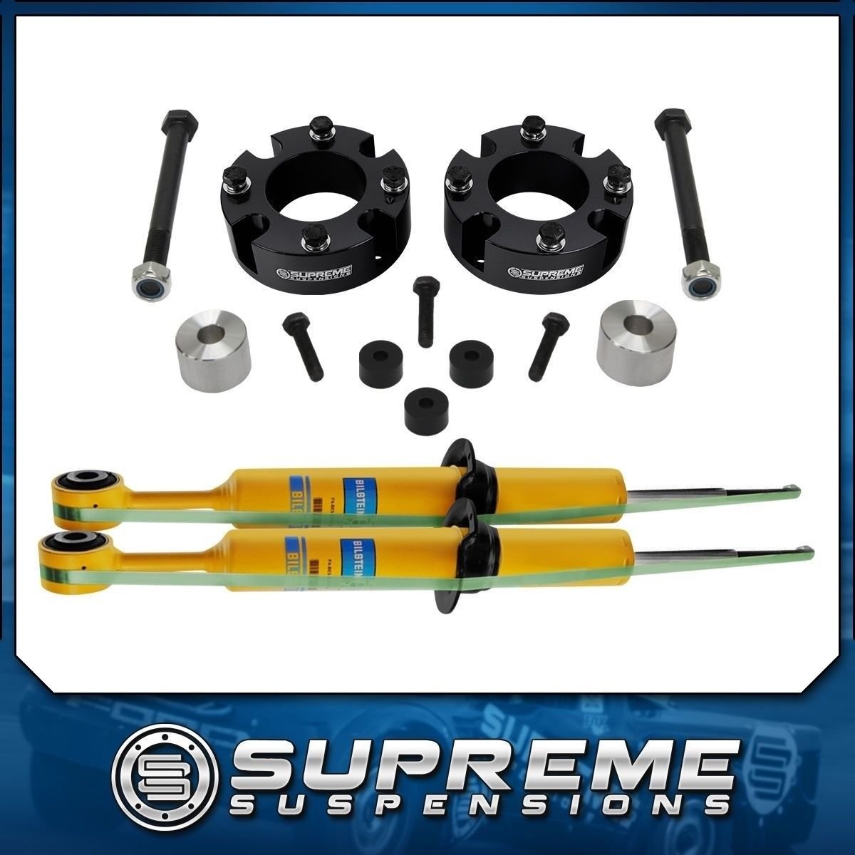 0809 Toyota Sequoia 3" Front Leveling Lift Kit 4X4 Diff Drop