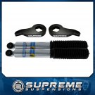For 2003-2009 Hummer H2 Front 1-3" Adjustable Level Lift Kit PRO 4x4 Bilstein Shocks