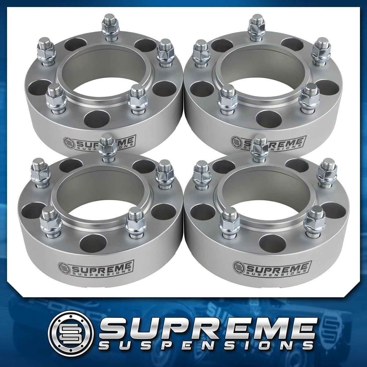 2007-2020 Toyota Tundra Sequoia Hub Centric 2" Wheel Spacers (Fits Land Cruiser)