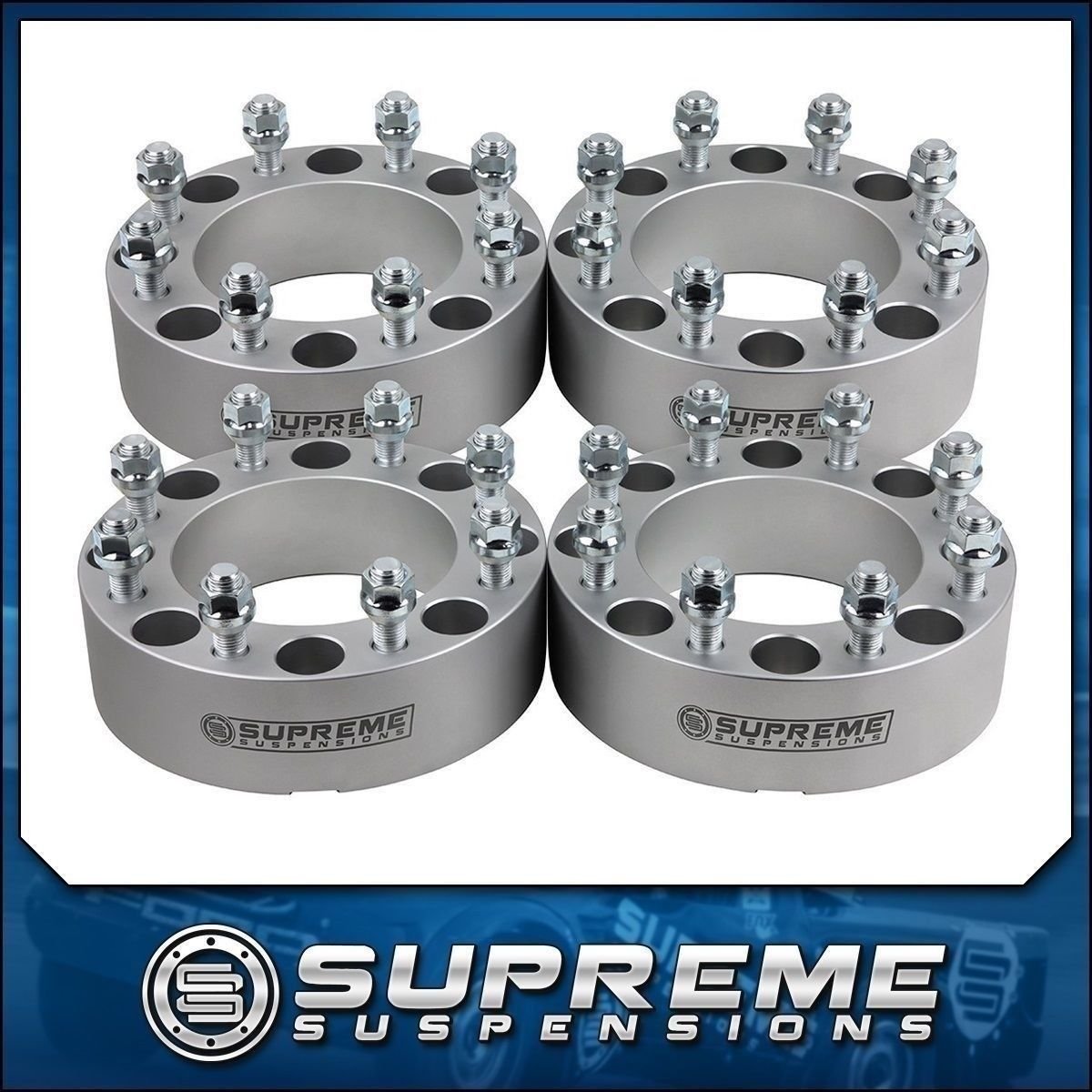 2010-2014 DODGE RAM 2500 3500 Full Set 1.5" Wheel Spacer Kit Pro Billet Series
