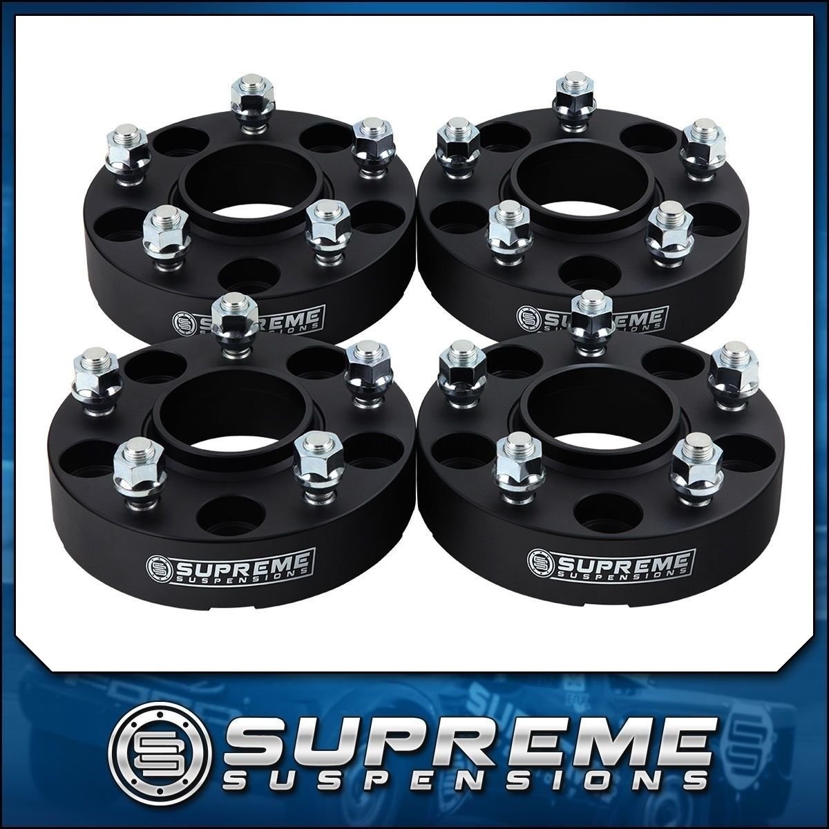 1987-2006 Jeep Wrangler YJ / TJ 4pc 2" Billet Hub Centric Wheel Spacers 4x2 4x4