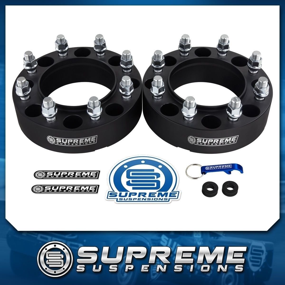 0518 Ford F250 F350 2x Hubcentric 1.5" Front Wheel Spacers Fits 0305