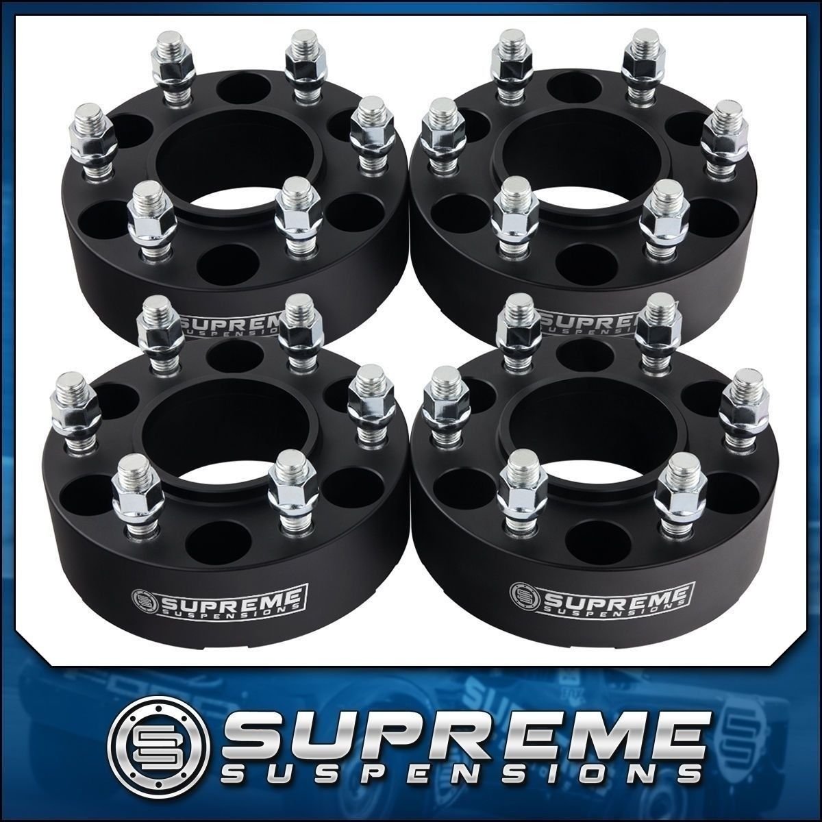 03-16 Lincoln Mark LT Navigator 2WD 4WD Full Set 4x 2" Billet Wheel Spacer Kit