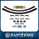 2" Rear Leveling Lift 2004-2020 Ford F150 Long Add-A-Leaf Kit PRO Spring U-Bolts