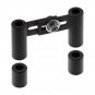 UNIVERSAL 3" Bar Pin Shock Mount Extenders Reduces Over-Extension Shock Pistons