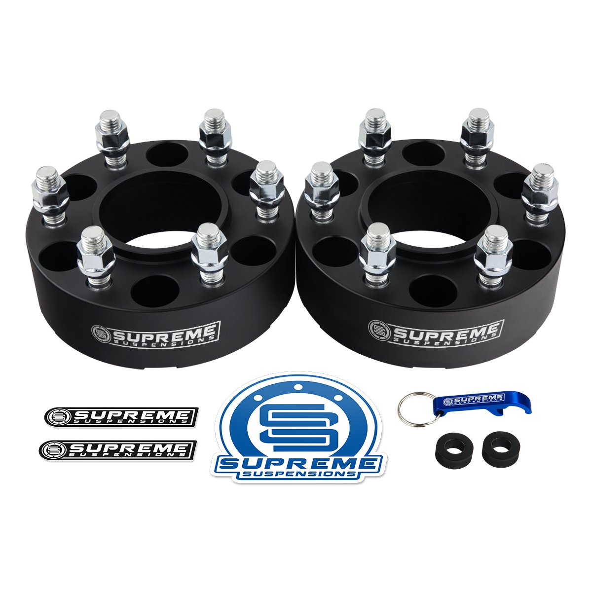New Black 1.5" Wheel Spacer set For 15-21 Ford F150 Expedition Lincoln Navigator