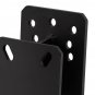 New Black Spare Tire Relocation Bracket carries 35" tire for 76-18 Jeep Wrangler