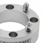 New Silver 2 piece set of 1.5" Wheel Spacers for Can-Am & Kawasaki Side by Sides
