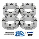 New Silver 4 piece set of 1.5" Wheel Spacers for Can-Am & Kawasaki Side by Sides