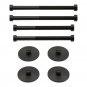 87-11 Dodge DAKOTA 1.5" Rear Lift Kit Steel Short Add-A-Leafs + U-Bolts PRO