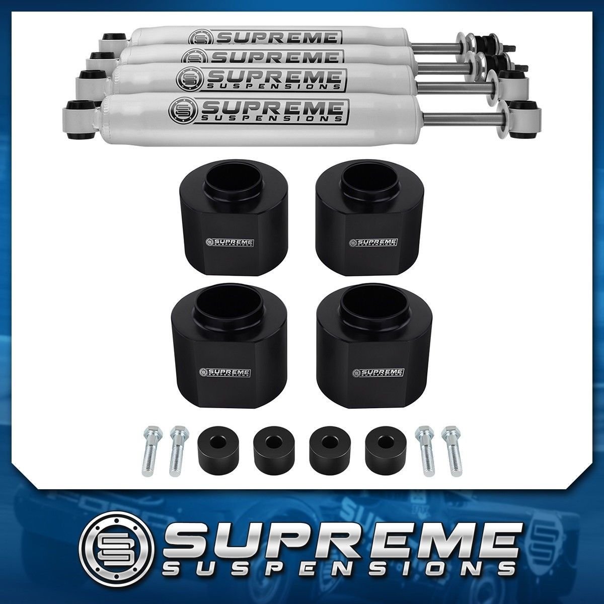 9398 JEEP Grand Cherokee ZJ 2" Kit w/ Shocks + Transfer Case Drop PRO 4WD