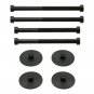 Add-A-Leaf 1987-1995 Jeep Wrangler YJ 2" Front Lift Leveling Kit Bilstein Shocks