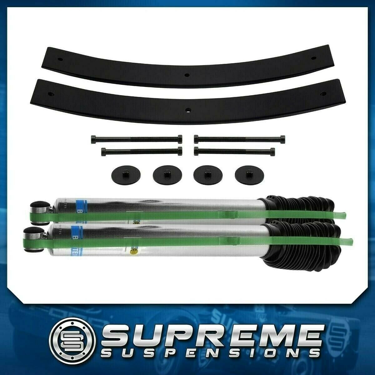Add-A-Leaf 1987-1995 Jeep Wrangler YJ 2" Rear Lift Leveling Kit Bilstein Shocks