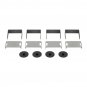Steel 2.5" Rear Level Lift 2004-2020 Ford F150 Long Add-A-Leaf Kit w/ U-Bolts