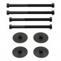 1.5" Rear Lift Kit Fits 1994-2001 Dodge RAM 1500 2 short Add-A-Leafs 4 U-Bolts