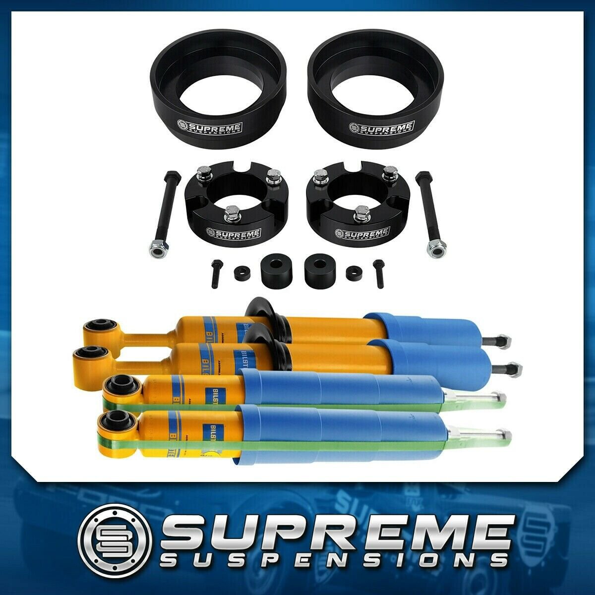 0309 Toyota 4Runner 3" + 2" Full Lift Leveling Kit + Bilstein Shocks