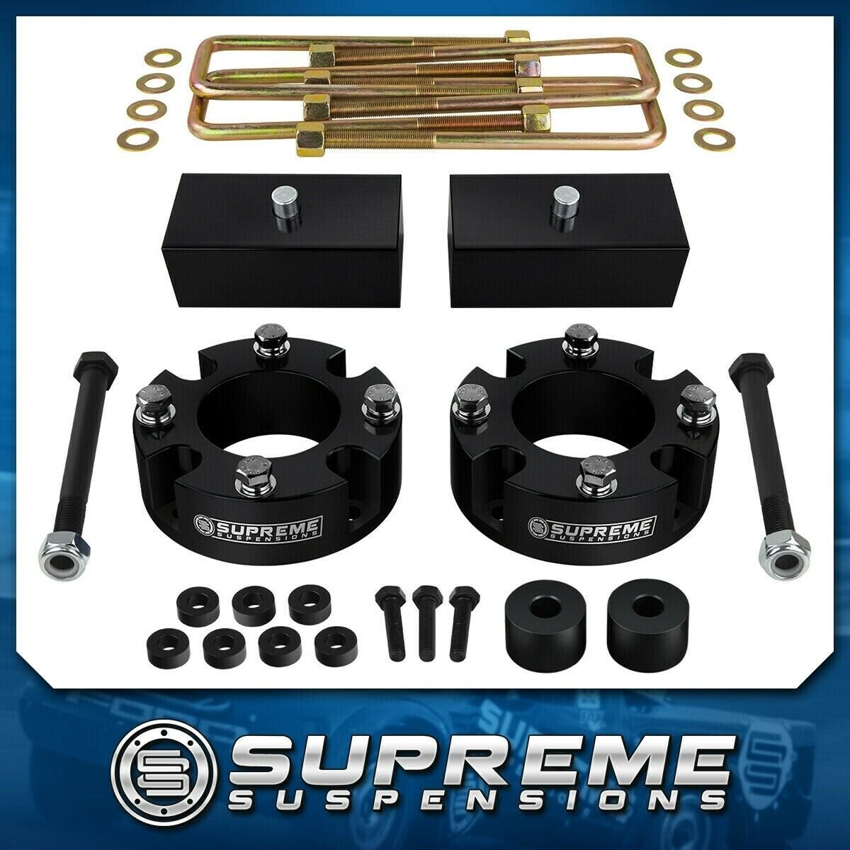 07-19 Toyota Tundra 3" Front 1.5" Rear Full Leveling Lift Kit + Diff