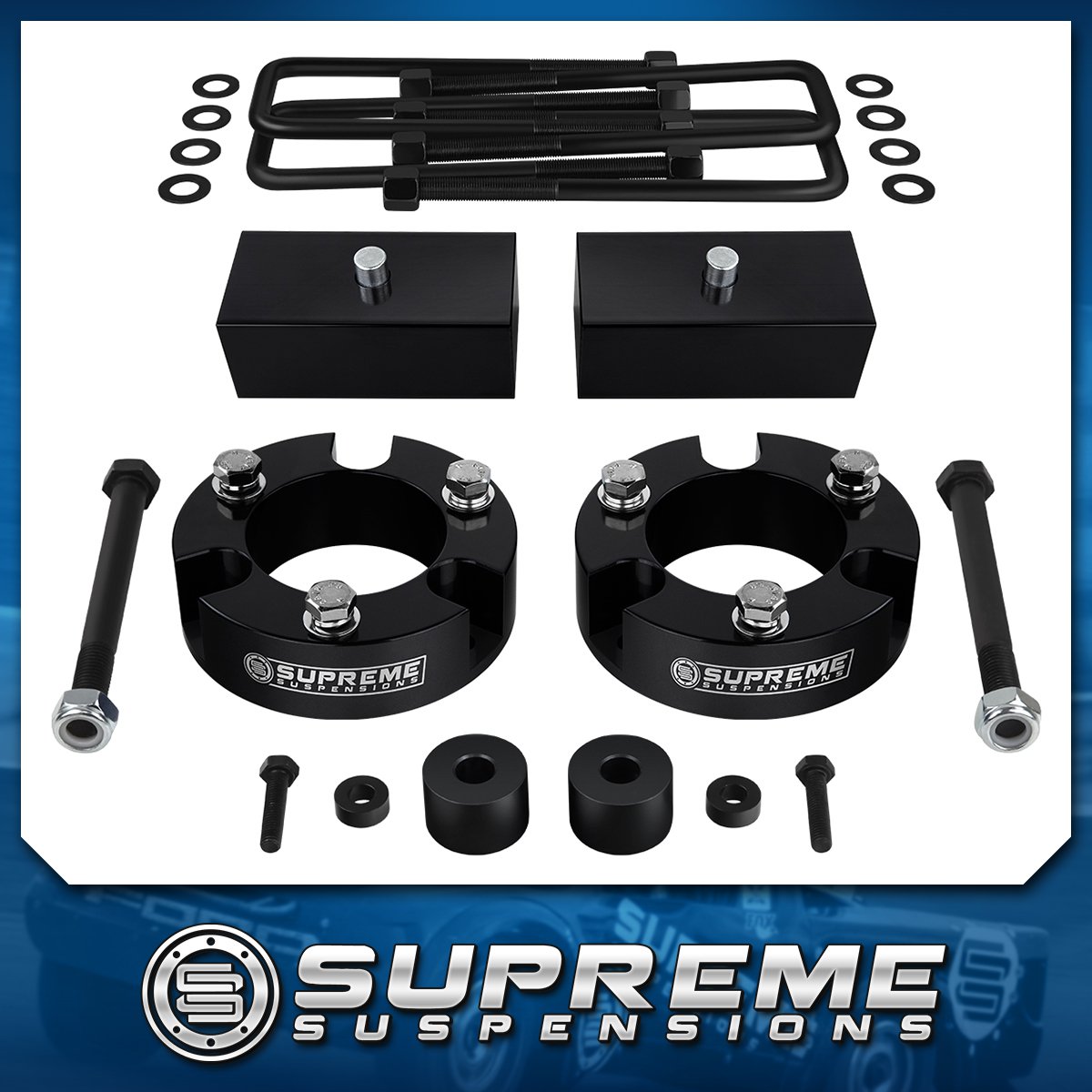 2.5" front 1.5" rear lift level kit and diff drop 2005-2020 Toyota Tacoma 4x4