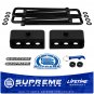 2" Rear Lift 3/4" Pins Blocks + U-Bolts Set Fits Sierra Silverado 2500HD 3500HD