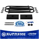 1" Rear Lift HD Steel Blocks + U-Bolts For Ram 2500 3500 Non-Overloads