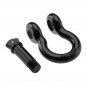 3/4" D-Ring Anchor Shackle 7/8" Pin 2x Safe Recovery Towing Gear For Off-Road Vehicles