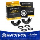 Heavy Duty Black 3/4" D-Ring Shackle Isolator Set Includes Washers