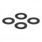 Red Shackle Isolators With Washers for 3/4" D-Ring Reduces Shackle Rattling