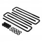 4.5" Tall Rear Lift Blocks + U-Bolts Included For 2004-2020 F150 RWD